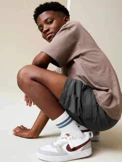 Next Charcoal Grey Cargo Shorts (3-16yrs)^BOY Shorts