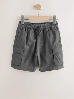 Next Charcoal Grey Cargo Shorts (3-16yrs)^BOY Shorts
