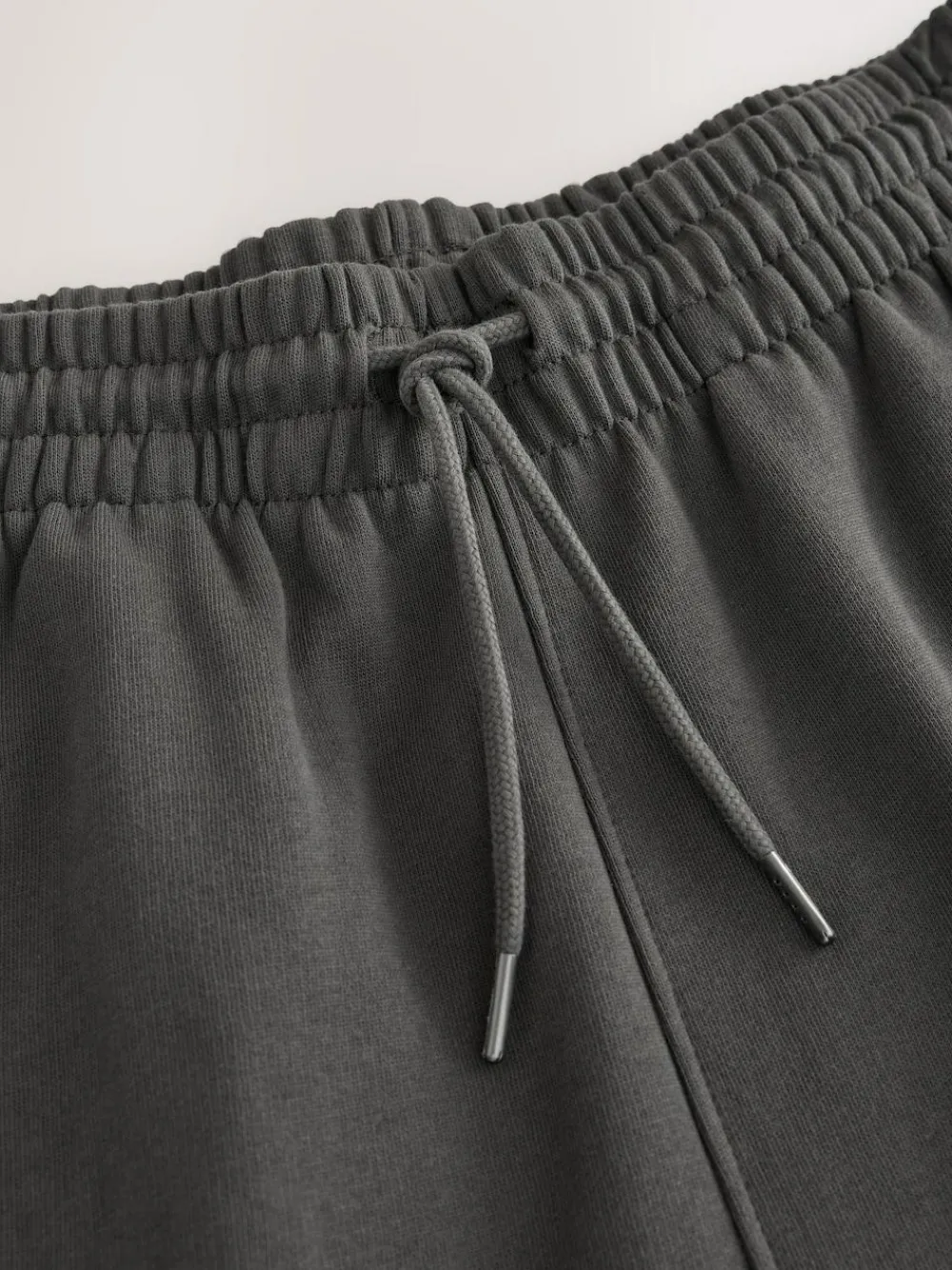 Outlet Next Cuffed Brushback Heavyweight Open Joggers Charcoal Grey