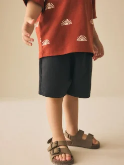 Next Charcoal Grey Jersey Shorts (3mths-7yrs)^BOY Shorts|Shorts