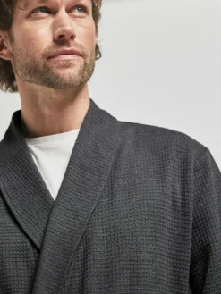 Next Lightweight Waffle Dressing Gown^ Bathrobe