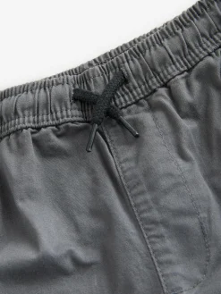 Next Charcoal Grey Loose Fit Cargo Trousers (3-16yrs)^BOY Joggers|Pants & Chinos