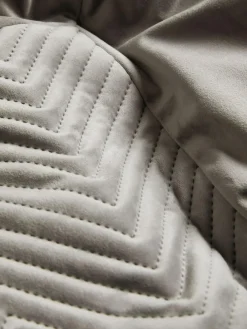 Next Madison Quilted Velvet Duvet Cover and Pillowcase Set^ Bedsets & Duvet Covers