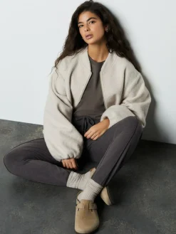 Discount Next Jersey Joggers Charcoal Grey Marl