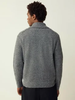 Next Quarter Zip Neck Jumper with Wool^ Knitwear|Knitwear