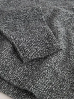 Next Quarter Zip Neck Jumper with Wool^ Knitwear|Knitwear