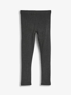 Next Charcoal Grey Regular Fit Leggings 3 Pack (3-16yrs)^ Pants & Leggings|Pants & Leggings