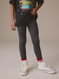 Next Charcoal Grey Regular Fit Leggings 3 Pack (3-16yrs)^ Pants & Leggings|Pants & Leggings