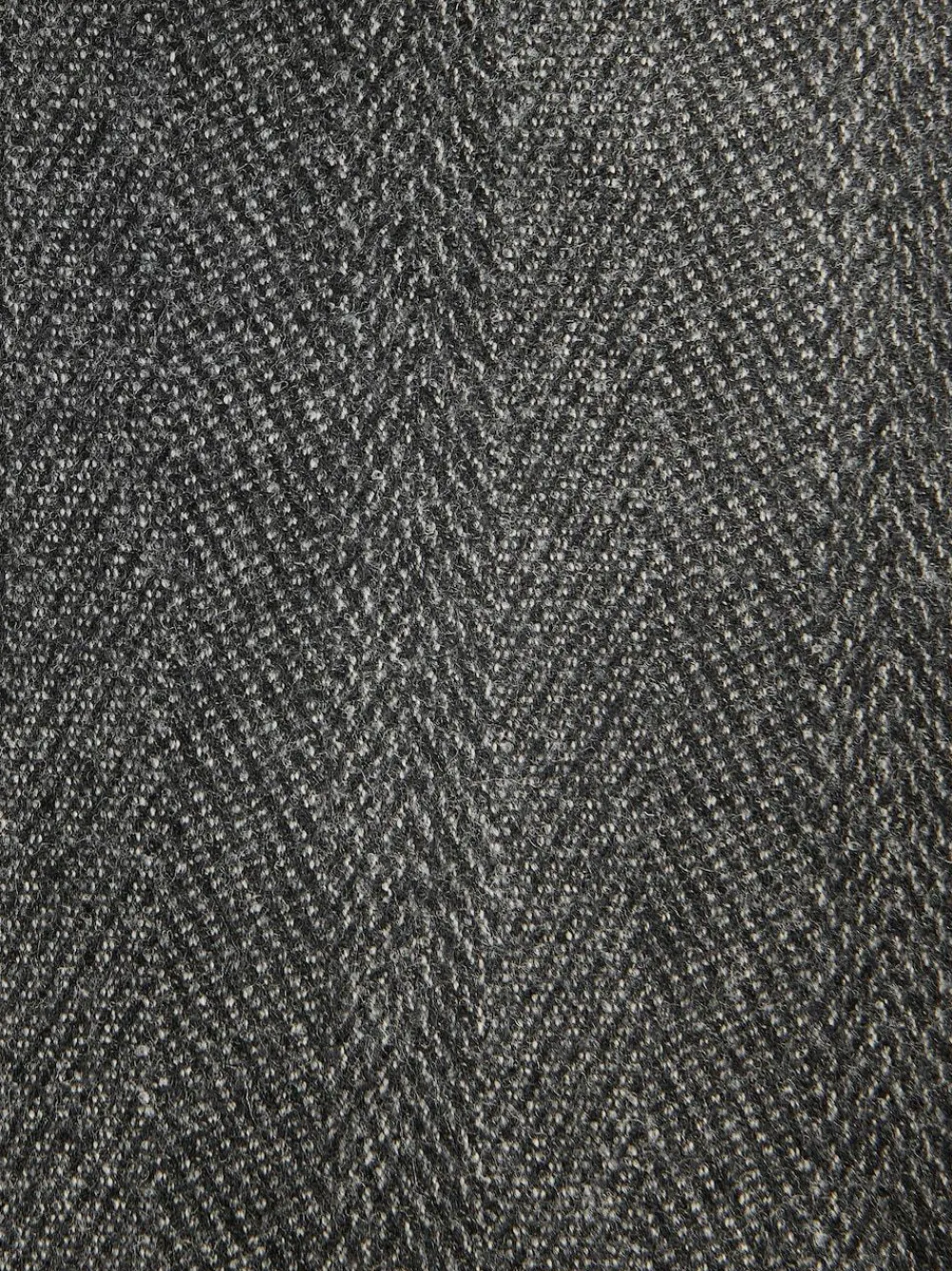 Next Charcoal Grey Regular Fit Signature Marzotto 100% Italian Wool Herringbone Suit Jacket^ Grey Suits