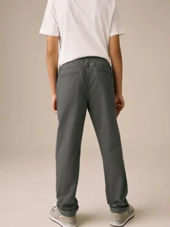 Next Regular Fit Rib Waist Pull-On Trousers (3-16yrs)^BOY Joggers|Pants & Chinos