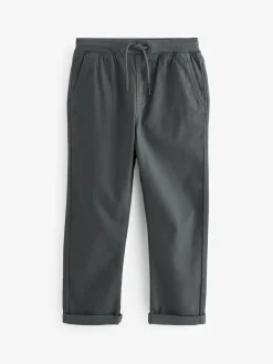 Next Regular Fit Rib Waist Pull-On Trousers (3-16yrs)^BOY Joggers|Pants & Chinos