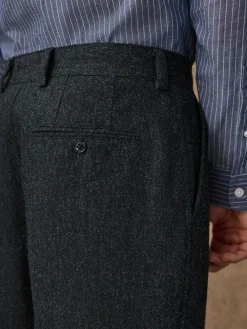 Next Relaxed Fit Wool Blend Suit Trousers^ Pants & Chinos