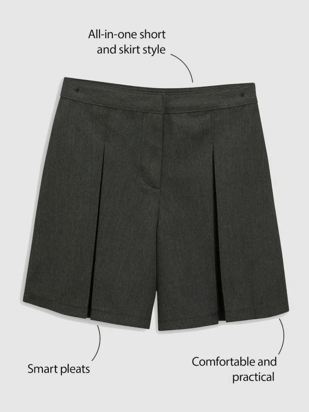 Next School Skort (3-16yrs)^ Shorts & Skirts