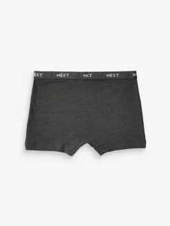 Next Charcoal Grey Short Briefs 5 Pack (2-16yrs)^ Underwear