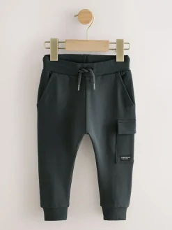 Next Charcoal Grey Skinny Utility Joggers (3mths-7yrs)^BOY Pants & Leggings|Jeans & Joggers