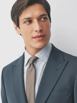 Outlet Next Slim Fit Slim Fit Motion Flex Wool Blend Suit Jacket Charcoal Grey