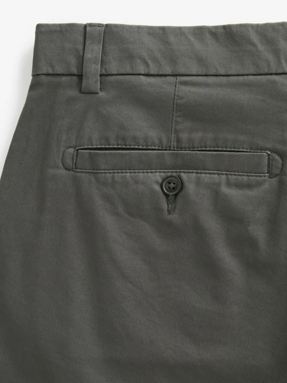 Next Charcoal Grey Straight Fit Stretch Chinos Shorts^ Shorts