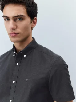 Next Stretch Oxford Short Sleeve Shirt^ Shirts