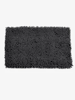 Best Next Charcoal Grey Super Plush Bath Bobble Mat