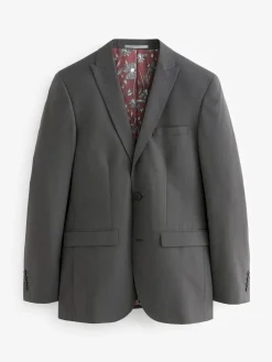 Next Tailored Fit Two Button Suit Jacket^ Grey Suits