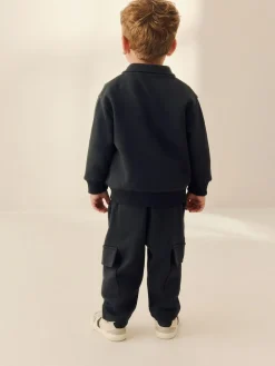 Outlet Next Charcoal Grey T-Shirt And Joggers 3 Piece Set (3mths-7yrs)