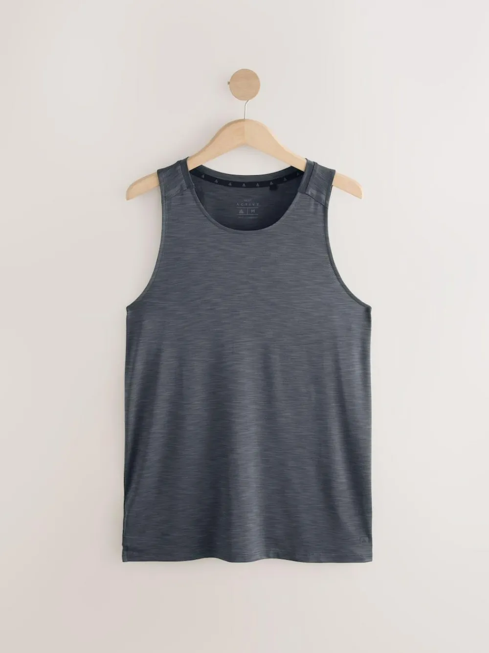Discount Next Vest Active Gym Training Top Charcoal Grey