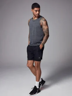 Discount Next Vest Active Gym Training Top Charcoal Grey