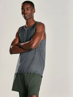 Discount Next Vest Active Gym Training Top Charcoal Grey