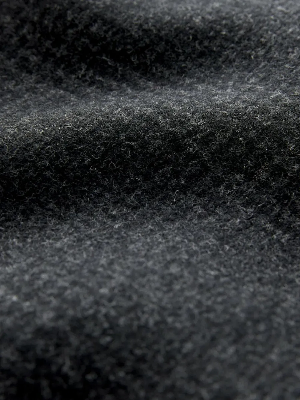 New Next Charcoal Grey Wool Rich Check Epsom Coat With Fur Trim Lapel