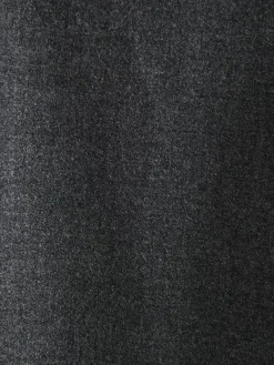 Hot Next Wool Rich Smart Textured Trousers With Side Adjusters Charcoal Grey