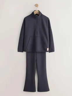 Next Zip Neck Top and Foldover Flare Set (3-16yrs)^ Sets & Coords