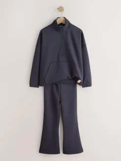 Next Zip Neck Top and Foldover Flare Set (3-16yrs)^ Sets & Coords