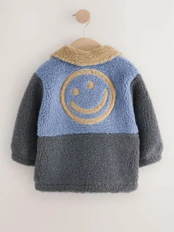 Next Borg Fleece Shacket (3mths-7yrs)^BOY Sweatshirts & Hoodies|Baby Winter Clothing