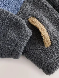 Next Borg Fleece Shacket (3mths-7yrs)^BOY Sweatshirts & Hoodies|Baby Winter Clothing