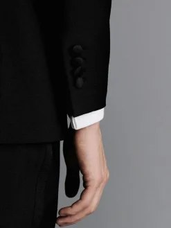 Charles Tyrwhitt Slim Fit Shawl Lapel Dinner Suit: Jacket^ Black Suits