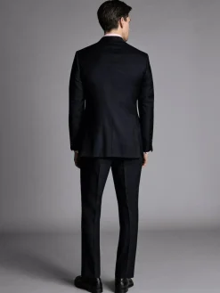 Charles Tyrwhitt Slim Fit Stretch Twill Suit: Jacket^ Suits & Tuxedos|Blue Suits