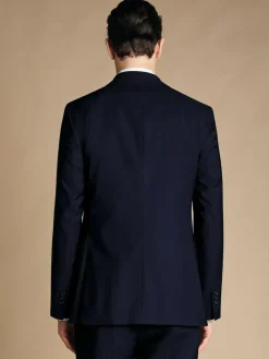 Charles Tyrwhitt Blue Slim Fit Italian Luxury Jacket^ Blue Suits|Suits & Tuxedos