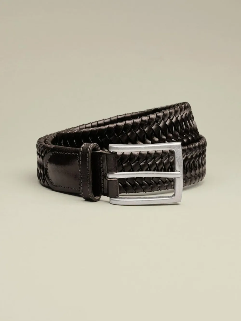 Hot Charles Tyrwhitt Brown Made In England Leather Stretch Belt