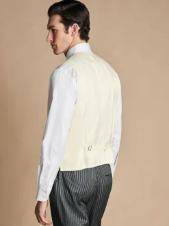 Charles Tyrwhitt Adjustable Fit Morning V2 Suit: Waistcoat^ Vests