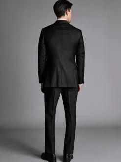 Charles Tyrwhitt Slim Fit Stretch Twill Suit: Jacket^ Suits & Tuxedos|Grey Suits