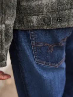 Sale Next Check Borg Lined Trucker Jacket