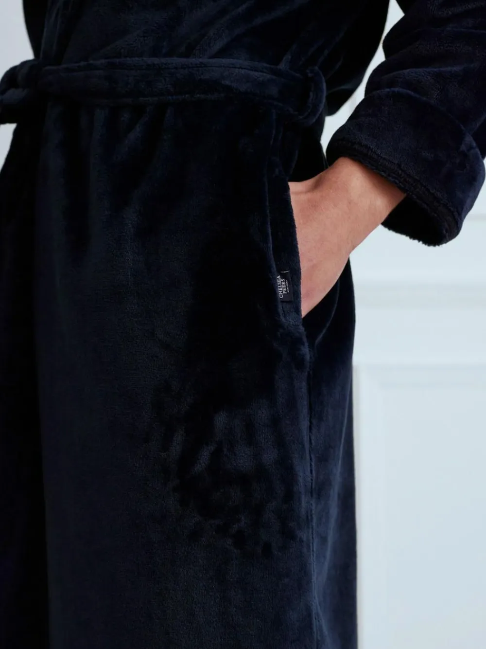 Discount Chelsea Peers Fleece Dressing Gown Blue