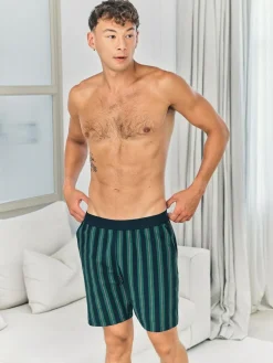 Chelsea Peers Blue Stripe Pyjama Shorts^ Pyjamas