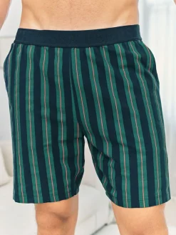 Chelsea Peers Blue Stripe Pyjama Shorts^ Pyjamas