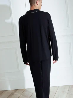 Best Chelsea Peers Blue TENCEL™ Modal Long Button Up Pyjama Set