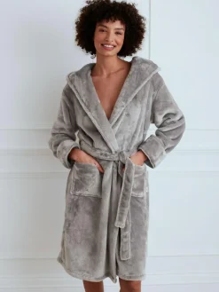 Chelsea Peers Fleece Dressing Gown^Women Bathrobes
