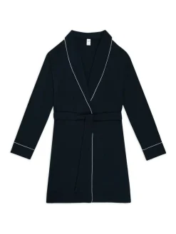 Chelsea Peers Navy TENCEL™ Modal Dressing Gown^Women Bathrobes