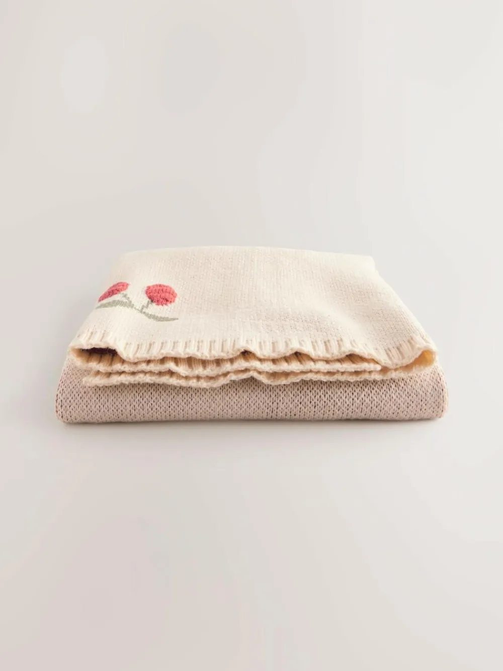 Next Knitted Baby Blanket^ Cushions & Throws|Nursery Bedding