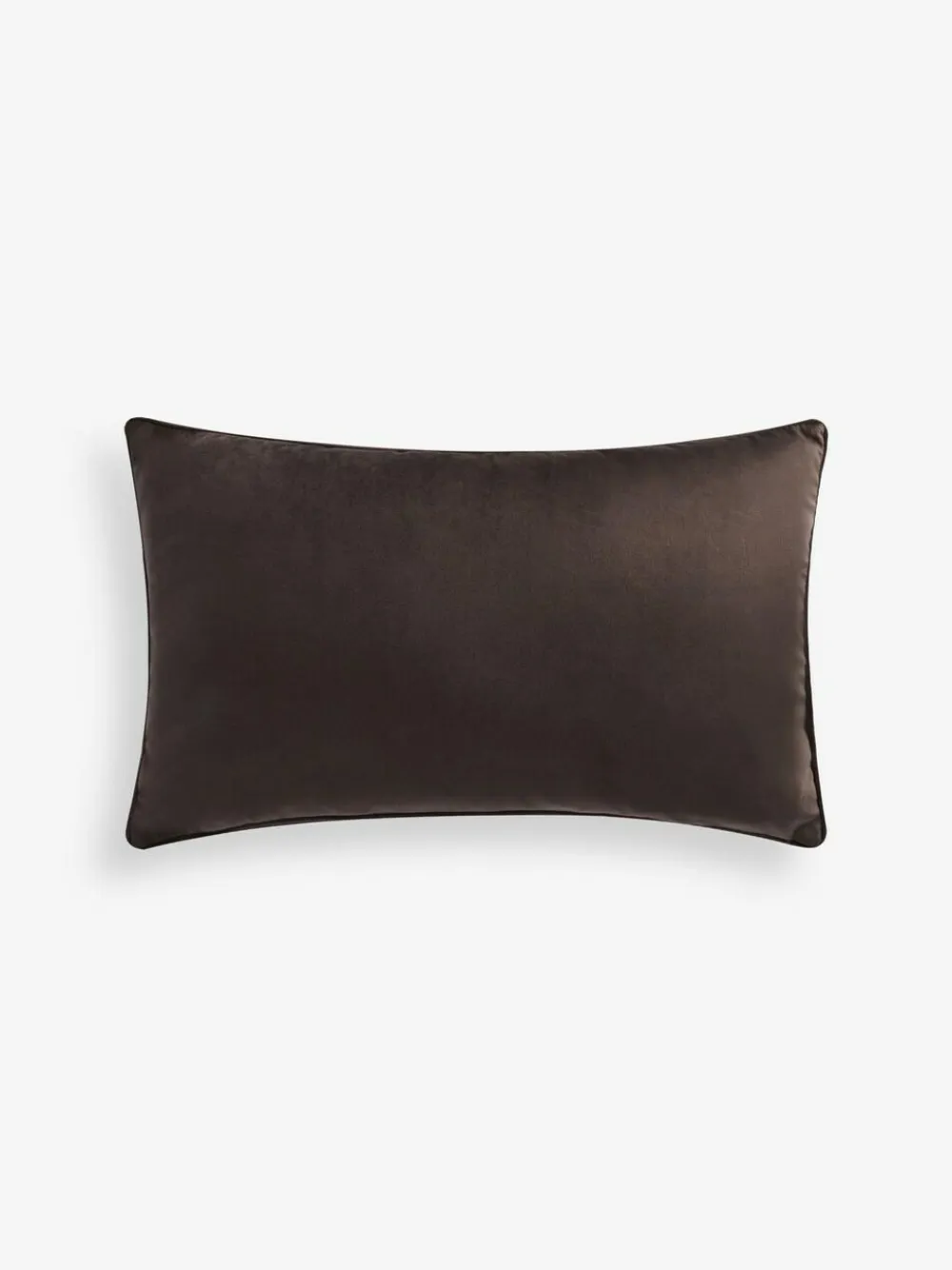 Next Chocolate Brown 40 x 59cm Matte Velvet Cushion^ Cushions & Throws