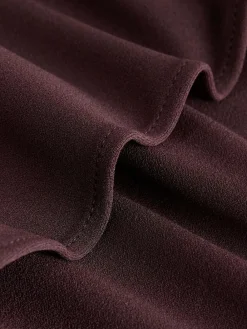 Online Next Chocolate Brown Cape Maxi Dress